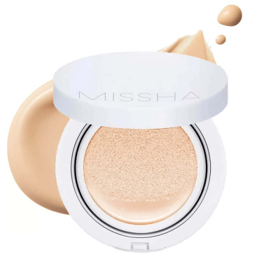 Увлажняющий тональный кушон Missha Magic Cushion Moist Up SPF50+ PA+++ 21 Neutral Light Beige