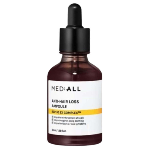 Тонизирующая ампула для кожи головы против выпадения волос MED:ALL Anti-Hair Loss Ampoule