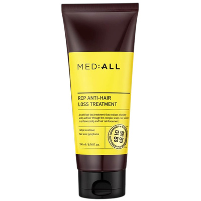 Укрепляющая маска для восстановления волос MED:ALL RCP Anti-Hair Loss Treatment Herbal Woody