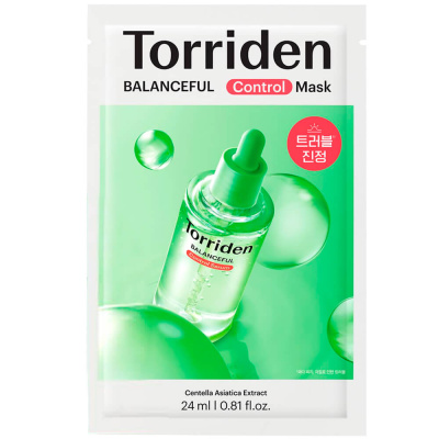 Успокаивающая тканевая маска для проблемной кожи Torriden Balanceful Control Mask