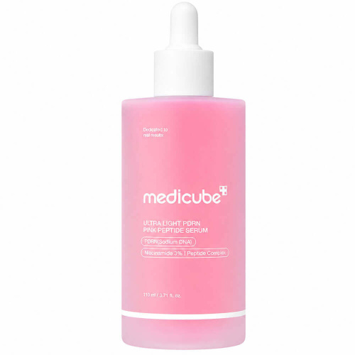 Лёгкая увлажняющая сыворотка с ПДРН и пептидами medicube Ultra Light PDRN Pink Peptide Serum 110 мл
