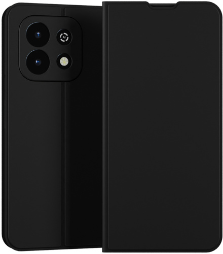 Чехол-книжка Krutoff Magnet для HUAWEI Nova Y74 Чёрный