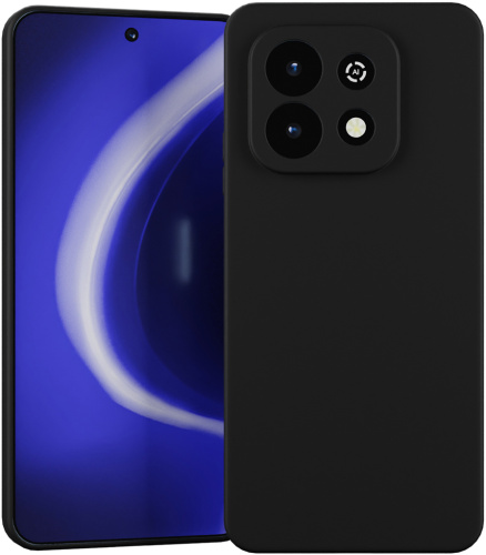 Клип-кейс Krutoff Soft для HUAWEI Nova Y74 Чёрный