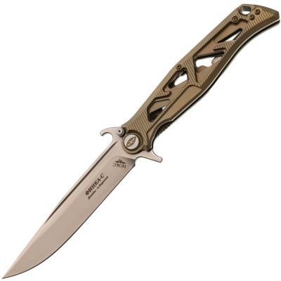 Складной нож НОКС Финка С "Elite", сталь М390, рукоять титан