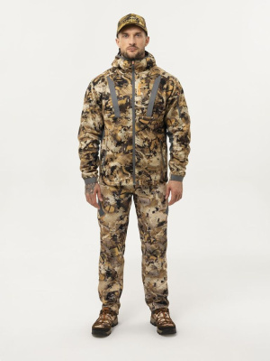Костюм для охоты Remington Mountain Range Yellow Waterfowl — бесшумный, с вентиляцией и 11 карманами