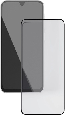 Защитное стекло VLP Sky Glass 2.5D для Galaxy A36/A56/S24 FE черная рамка