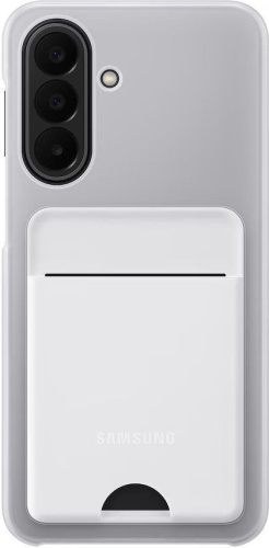 Чехол Samsung Card Slot Case A27 светло-серый