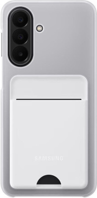 Чехол Samsung Card Slot Case A27 светло-серый