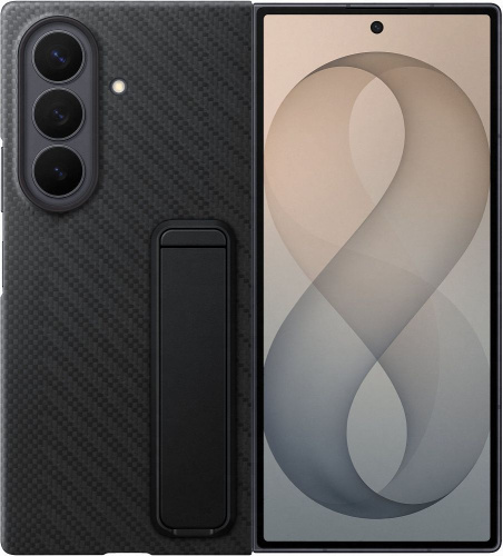 Чехол Samsung Carbon Standing Case Samsung Galaxy Z Fold8 Ultra графитовый черный
