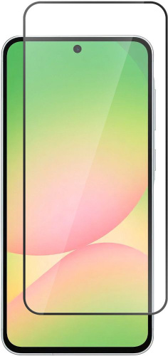 Защитное стекло BoraSCO для Galaxy A36/A56/S24FE черная рамка