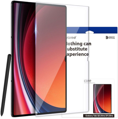 Защитное стекло Araree Core для Galaxy Tab S10 Ultra, S9 Ultra, S8 Ultra прозрачный