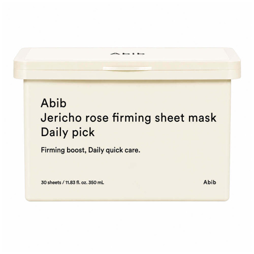 Набор масок для упругости кожи с розой Иерихона Abib Jericho Rose Firming Sheet Mask Daily Pick