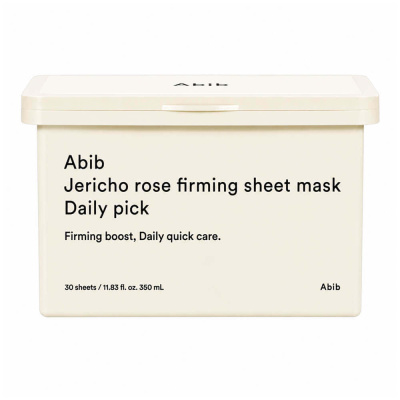 Набор масок для упругости кожи с розой Иерихона Abib Jericho Rose Firming Sheet Mask Daily Pick