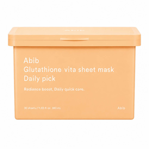 Набор осветляющих масок с глутатионом Abib Glutathione Vita Sheet Mask Daily Pick