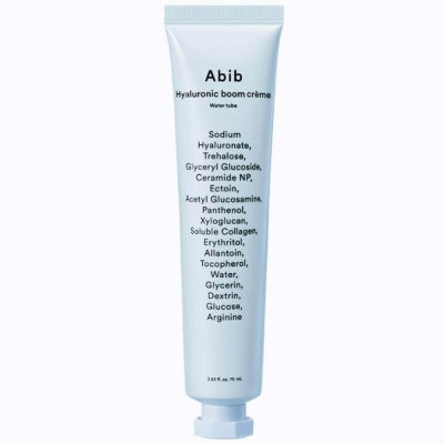 Увлажняющий крем с гиалуроновой кислотой Abib Hyaluronic Boom Creme Water Tube