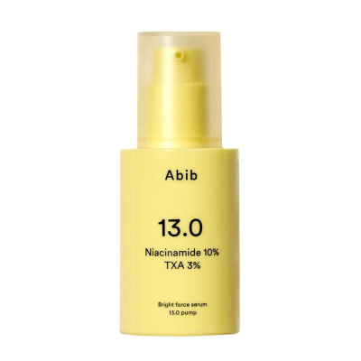 Осветляющая сыворотка с 10% ниацинамидом Abib Bright Force Serum 13.0 Pump