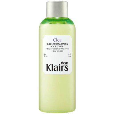 Увлажняющий тонер с центеллой и ПДРН Dear, Klairs Supple Preparation Cica Toner