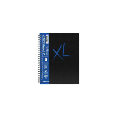 Скетчбук для смешанных техник на спирали Canson "XL MIX MEDIA" A5 34 л 300 г