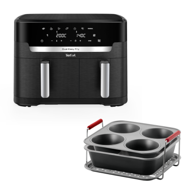 Аэрогриль Dual Easy Fry EY9428E0 + Набор аксессуаров Dail'Easy J701S344