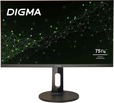 Монитор 27" Digma Progress 27P505Q DM27SB06 черный, IPS, 2560x1440, 75Hz, 5ms, 1000:1, 350cd/m2, 178°/178°, HDMI M/M, матовая HAS, FreeSync, DP