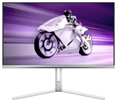 Монитор 26,5" Philips Evnia Gaming 27M2N8500 2560x1440, LED, 16:9, QD OLED, 250cd, 1000:1, 178гр/178гр, DP, HDMI, USB, 360Hz, HAS, white