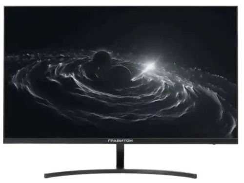 Монитор 27" Гравитон МН27А 1920x1080, IPS, 300cd, 5ms, 178°/178°, 75Гц, D-Sub, DP 1.2, HDMI 2.0, VESA 100x100, 3YBAS