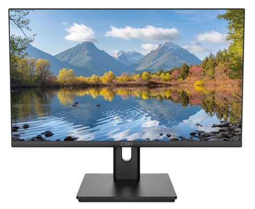 Монитор 23,8" CBR MD-2401 LCD, безрамочный, IPS, FHD, DP, HDMI, внутренний БП, FreeSync, черный, кабель HDMI 1.5м в комплекте
