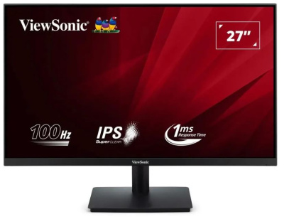 Монитор 27" Viewsonic VA270-H-2 1920x1080, LED, 16:9, IPS, 300cd, 178гр/178гр, VGA, HDMI, 100Hz, black
