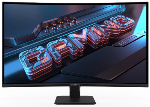 Монитор 31,5" GIGABYTE GS32QCA EU 2560*1440, VA, 3500:1, 1ms, 2*HDMI, DP, 180Hz, Curved, black