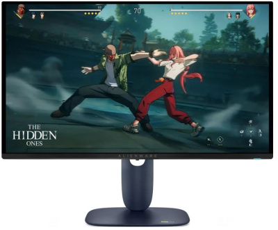 Монитор 27" Dell Alienware AW2725D 2560x1440, OLED LED, 0.03ms, 16:9, матовая, 1000cd, 178гр/178гр, 280Hz, FreeSync Premium Pro, HDMI, DP, USB, HAS,