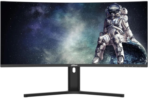 Монитор 34" Dahua DHI-LM34-E330CA 3440x1440, VA LED, 21:9, матовая, 3500:1, 300cd, 178гр/178гр, 200Hz, HDMI, DP, HAS, Pivot, черный