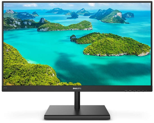 Монитор 23,8" Philips 245E1S 00/01, 2560x1440, 4 мс, 250 кд/м2, 1000:1, 178°/178°, IPS, HDMI 1.4, DisplayPort 1.2, VGA