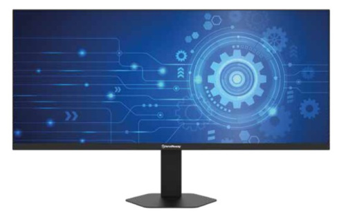 Монитор 34" Kraftway KV-8341-31BV VA 3440x1440, 21:9, 350 cd/m2, 4000:1, 8ms, 178°/178°, HDMI, DP, Type-C, 100Hz, speak,наклон, внеш. бп. Black (МПТ)