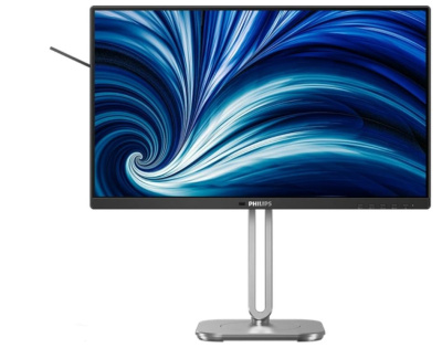 Монитор 23,8" Philips 24B2N4200 1920x1080, WLED, 16:9, IPS 300cd, 1500:1, 4ms, 178°/178°, VGA, HDMI, DP, 4*USB 3.2, Speakers, 120Hz, Tilt, Swivel, Piv