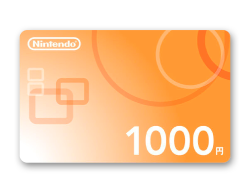 Карта оплаты Nintendo eShop 1000 JPY Japan [Цифровая версия]