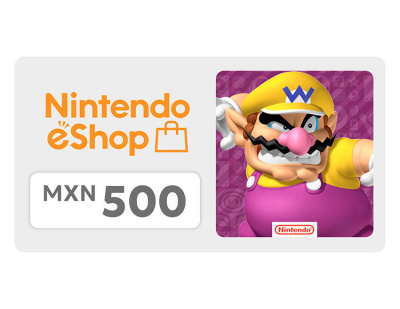 Карта оплаты Nintendo eShop 500 MXN Mexico [Цифровая версия]