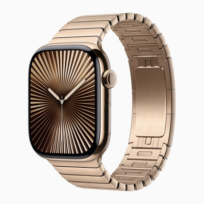 Смарт-часы Apple Watch Series 10 46mm Gold Titanium Case with Link Bracelet