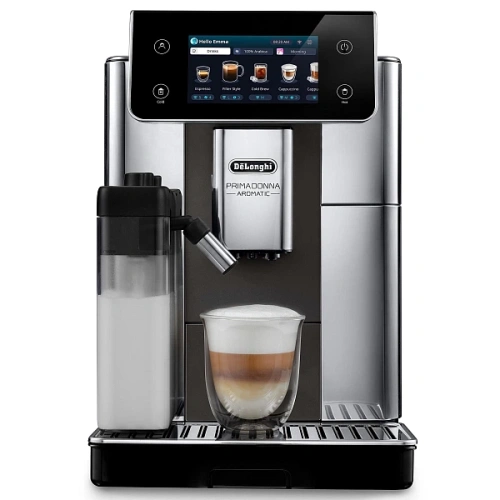 Кофемашина De'Longhi PrimaDonna Aromatic ECAM630.75.TSM (Titanium Silver)