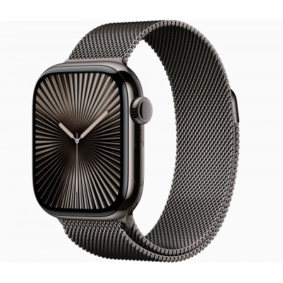 Смарт-часы Apple Watch Series 10 42mm Slate Titanium Case with Slate Milanese Loop