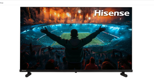 Телевизор Hisense 32A5S, 32", QLED FHD, 60 Гц, Smart TV