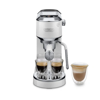 Кофеварка рожковая De'Longhi Dedica Duo EC890.WI (White)