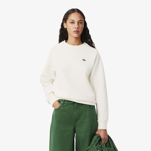 Женский свитшот Lacoste стандартного кроя из хлопка