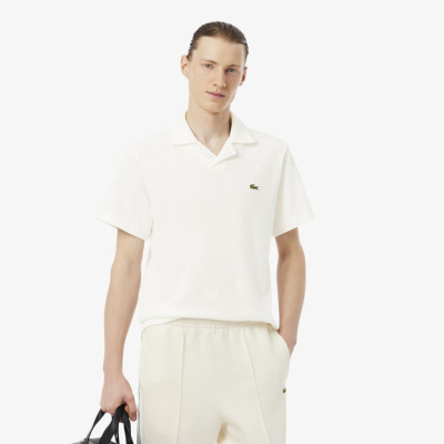 Мужское хлопковое поло Lacoste