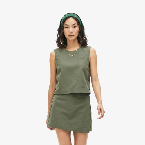 Женский хлопковый топ Lacoste
