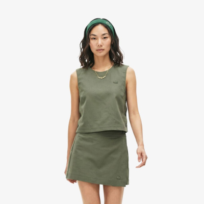 Женский хлопковый топ Lacoste