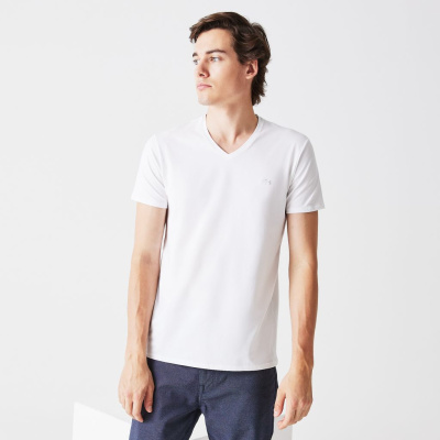 Мужская футболка Lacoste приталенного кроя