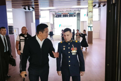 Герой России Виктор Софронов посетил молодежный центр «Патриот» / Николай Борисов   