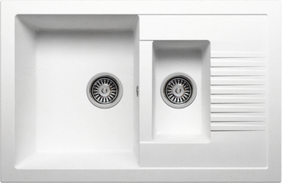 Мойка RAUM 2B LR W 770*500 WHITE