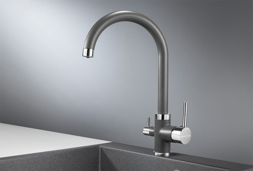 Смеситель KRONA BRUNNEN H270 1 GRAPHITE
