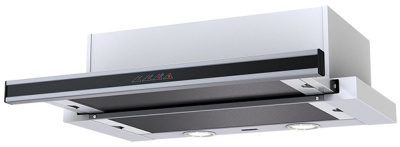 Телескопическая вытяжка KRONA KAMILLA sensor 600 inox (2 мотора)